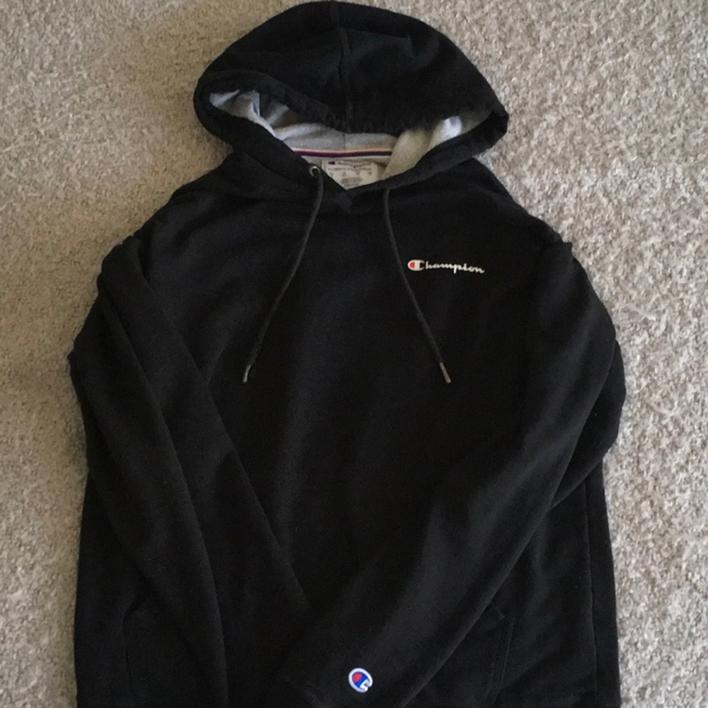 Champion Hoodie Black Unisex